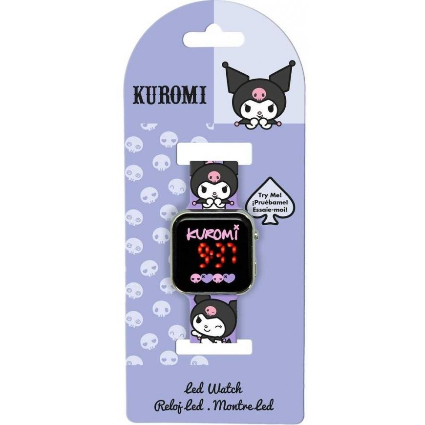 Laikrodis Kids Licensing Hello Kitty Kuromi led watch