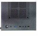 EVOLVEO M4, mATX case, 1x120 mm PWM fan, transparent side, black