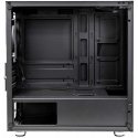 EVOLVEO M4, korpusas mATX, 1x120 mm PWM ventiliatorius, skaidrus šonas, juodas
