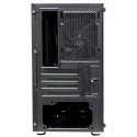 EVOLVEO M4, mATX case, 1x120 mm PWM fan, transparent side, black
