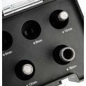 Graphite Diamond hole saws (6, 8, 10, 12, 16 mm), set of 5. Graphite Diamond hole saws (6, 8, 10, 12, 16 mm), set of 5.