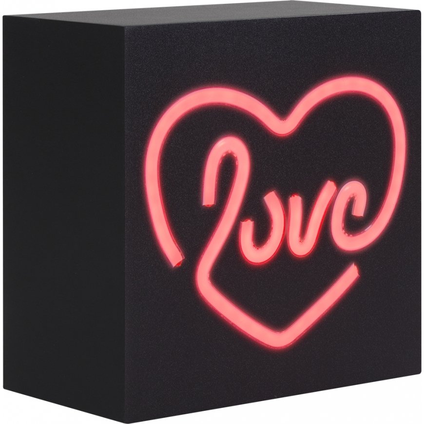 Bigben Connected CBLNEONLOVESB Portatīvais un ballīšu skaļrunis Melns – 2