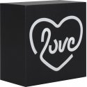 Bigben Connected CBLNEONLOVESB portable/party speaker Черный