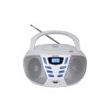 Blaupunkt BB7-WH kaasaskantav stereosüsteem Digitaalne 2,4 W FM Hall MP3 taasesitus Blaupunkt BB7-WH kaasaskantav stereosüsteem Digitaalne 2,4 W FM Hall MP3 taasesitus