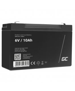 Green Cell AGM16 UPS akumulators Noslēgts svina skābju (VRLA) 6 V 10 ampērstunda