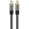 Goobay 65306 audiokaabel 3 m Toslink Must, Hõbe Goobay 65306 audiokaabel 3 m Toslink Must, Hõbe