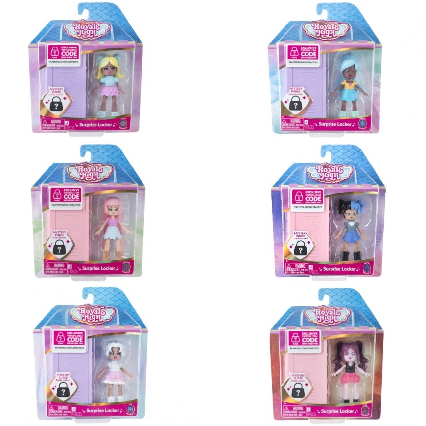 ROYALE HIGH Surprise Lockers & Figure, 8 cm