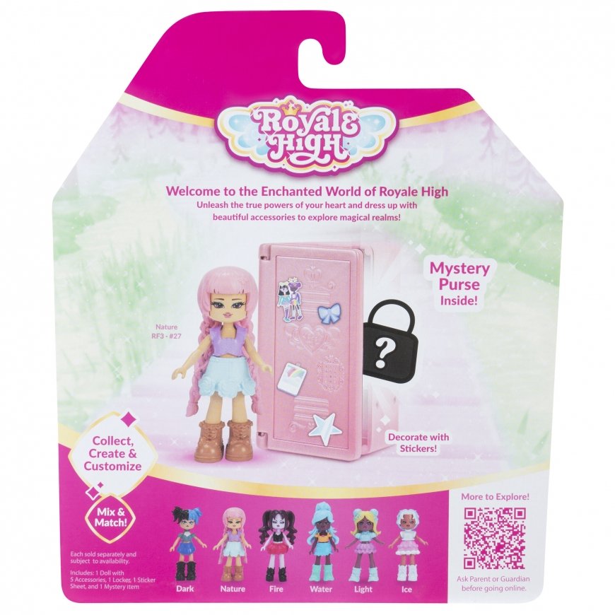 ROYALE HIGH Surprise Lockers & Figure, 8 cm – 2