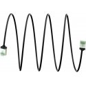 Goobay 74350 networking cable Black 0.15 m Cat8.1 U/FTP (STP)