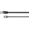 Goobay 74350 tinklo kabelis Juoda 0,15 m Cat8.1 U/FTP (STP) Goobay 74350 tinklo kabelis Juoda 0,15 m Cat8.1 U/FTP (STP)