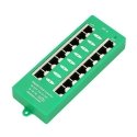 Extralink Gigabit PoE Injector 8 Port Active, 8 ports Gigabit 802.3at/af, Mode A Extralink Gigabit PoE Injector 8 Port Active, 8 ports Gigabit 802.3at/af, Mode A
