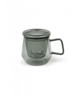 Bredemeijer Tea for one Livorno 350ml Glas schwarz 165041