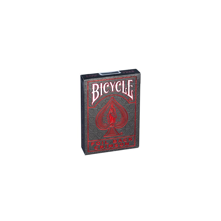 Bicycle METALLUXE CRIMSON RIDER BACK spēļu