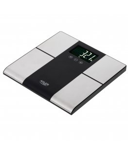 Adler AD 8165 personal scale Rectangle Black, Grey Electronic personal scale