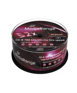 MediaRange MR208 tyhjä CD CD-R 700 MB 52x 50 kpl