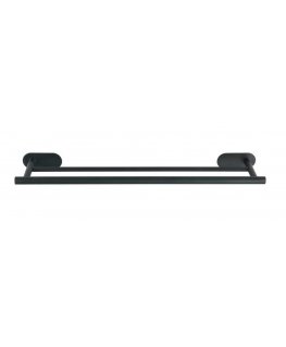 WENKO 24513100 rätikuhoidja ja -rõngas Rätikuhoidik Seinale paigaldatud Must