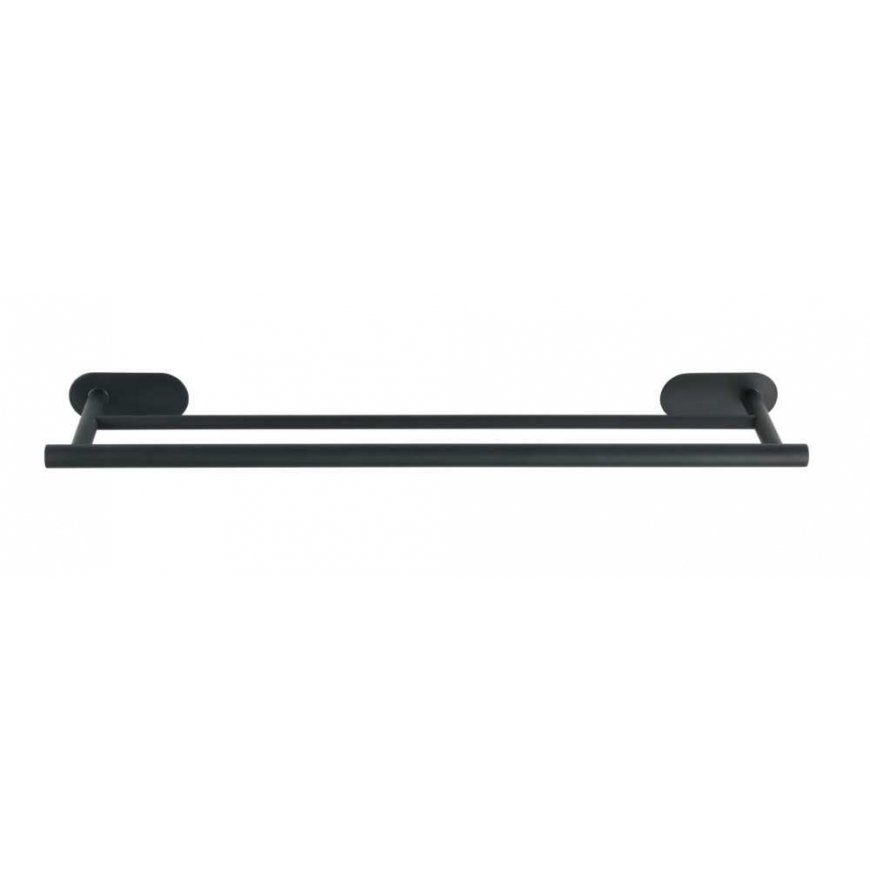 WENKO 24513100 towel holder/ring Wall-mounted Black