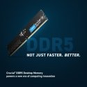 Crucial 8GB (1x8GB) DDR5-5200 CL42 RAM Arbeitsspeicher memory module 5200 MHz ECC Crucial 8GB (1x8GB) DDR5-5200 CL42 RAM Arbeitsspeicher memory module 5200 MHz ECC