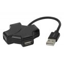 Deltaco 1902569 USB 2.0 Type-A 480 Мбит/с Черный Deltaco 1902569 USB 2.0 Type-A 480 Мбит/с Черный