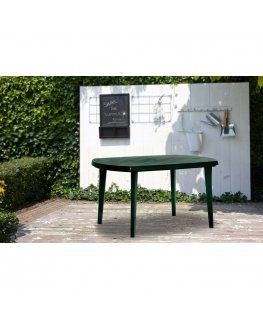 Garden table Elise dark green