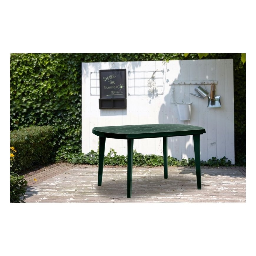 Garden table Elise dark green