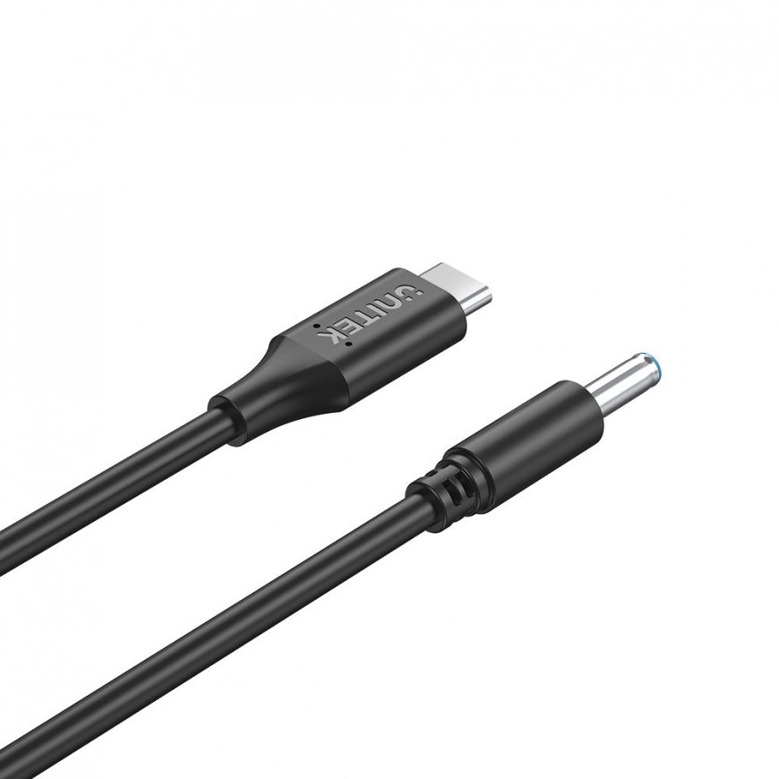 UNITEK C14117BK-1.8M virtajohto musta 1,8 m USB C DC – 2