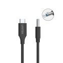 UNITEK C14117BK-1.8M кабель питания Черный 1,8 m USB C Постоянный ток