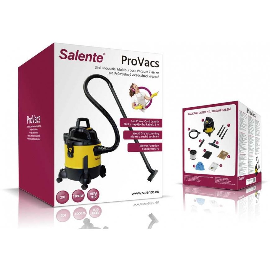EVOLVEO Salente ProVacs 4in1, wet and dry vacuum cleaner, blower – 4