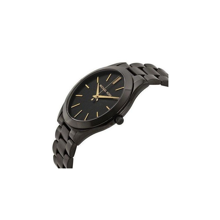 Women's watch Michael Kors Slim Runway MK3221, Black – 3