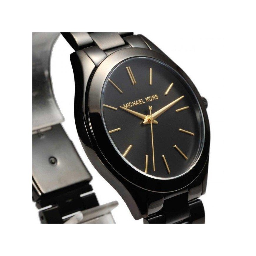 Naisten kello Michael Kors Slim Runway MK3221, musta – 4