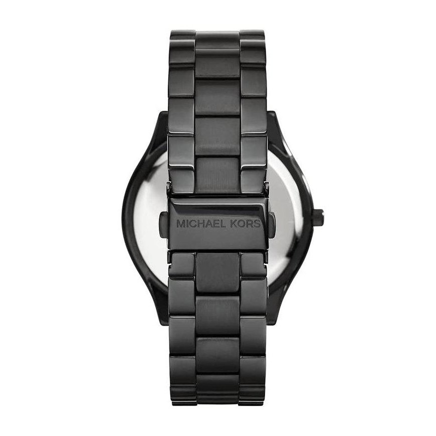 Women's watch Michael Kors Slim Runway MK3221, Black – 5