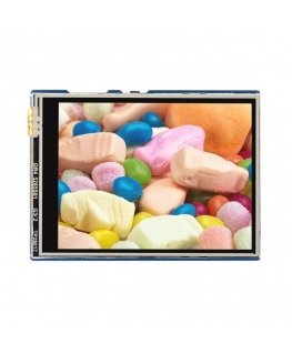Lietimui jautrus LCD IPS ekranas 2.8" 320x240px, SPI, 65K RGB, skirtas Raspberry Pi Pico, Waveshare 19804