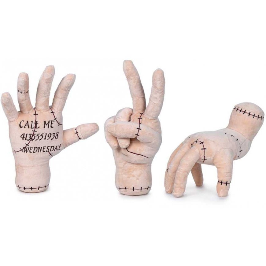 Netflix Wednesday Thing -lajitelma pehmolelu 25cm