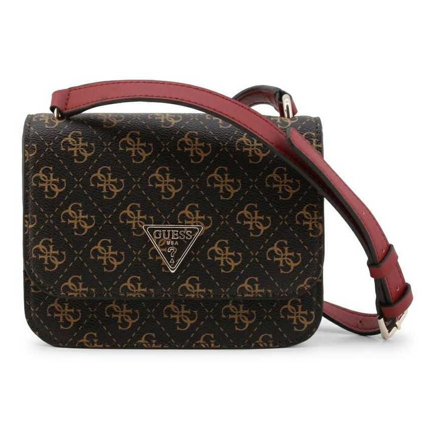 Guess , Noelle, Oda, 4G logotipas, Crossbody Bag, ruda, hwql78 79780, 18,5 x 14,5 x 7 cm, Moterims Moterims