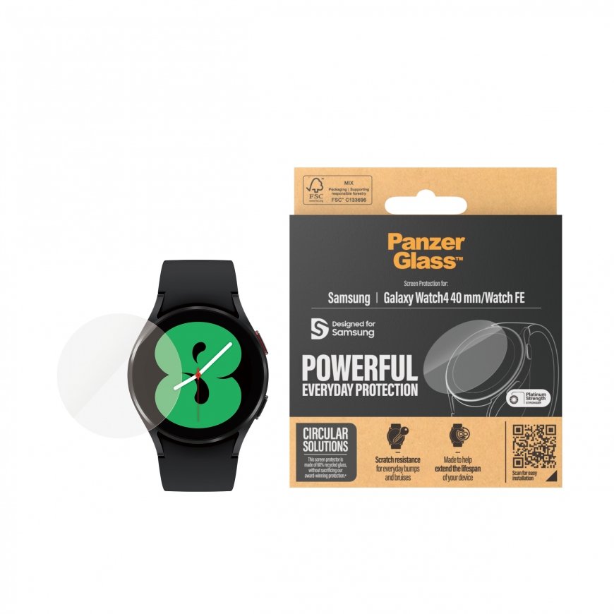PanzerGlass Screen Protector Galaxy Watch4 40mm Watch FE Skaidri ekrano apsauga Samsung 1 vnt – 2