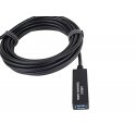 USB-kaapeli PremiumCord USB-A - USB-A 10 m musta (ku3rep10) USB-kaapeli PremiumCord USB-A - USB-A 10 m musta (ku3rep10)