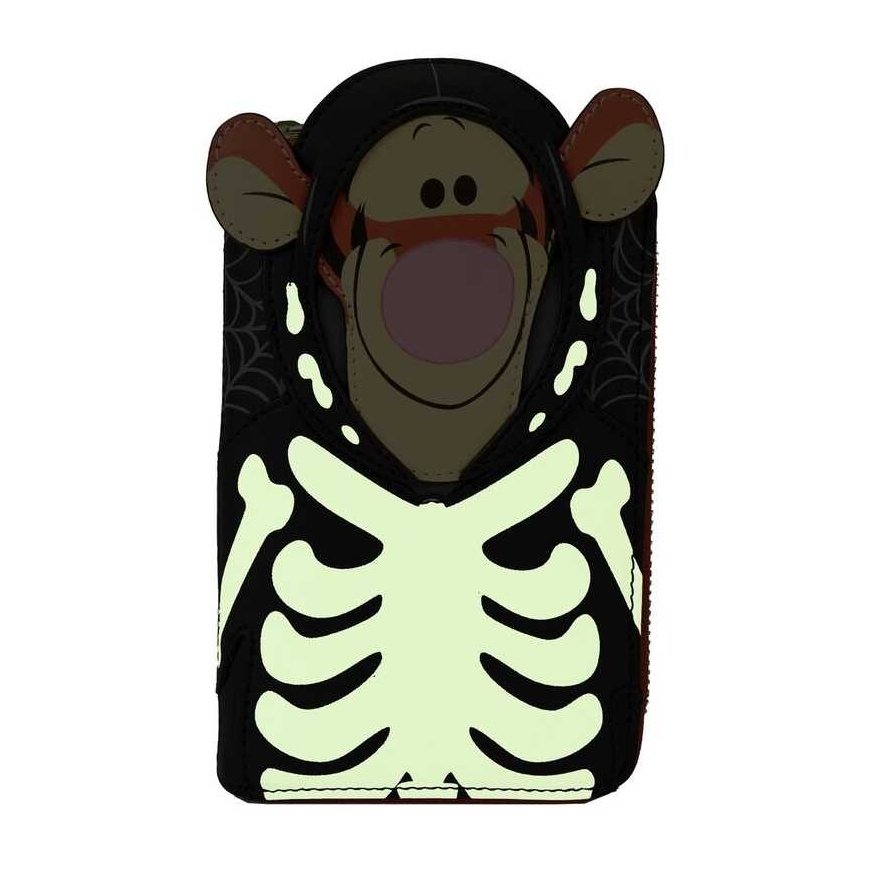 Loungefly Disney Nalle Puh Skeleton Tigger lompakko – 2