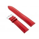 Pacific W94 leather watch strap - red - 16mm Pacific W94 leather watch strap - red - 16mm