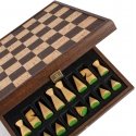 Manopoulos Cork Chess Board 40cm (Brown) With Modern Style Pieces Manopoulos Cork Chess Board 40cm (Brown) With Modern Style Pieces