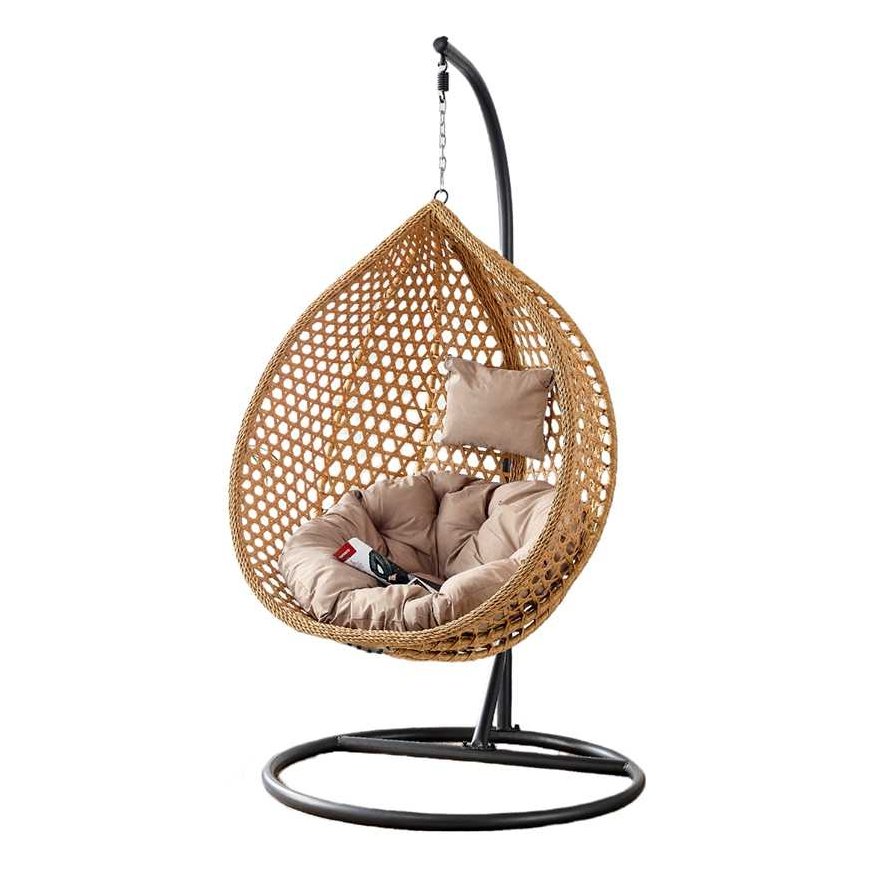 Hanging chair cocoon Francis brown PATIO