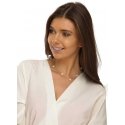 Jwl Luxury Pearls Variable silver necklace with real baroque pearls JL0708 Jwl Luxury Pearls Variable silver necklace with real baroque pearls JL0708