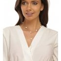 Jwl Luxury Pearls Variable silver necklace with real baroque pearls JL0708 Jwl Luxury Pearls Variable silver necklace with real baroque pearls JL0708