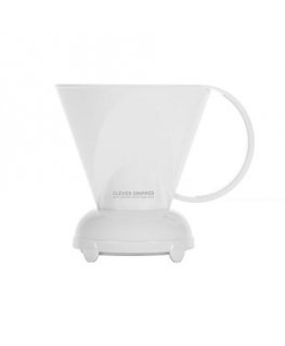 Clever Dripper - L 500ml valkoinen + 100 suodatinta