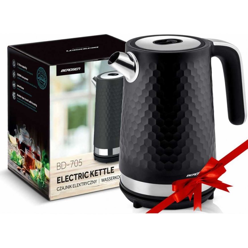 Electric kettle 1.7l Berdsen BD-705 black-silver – 5