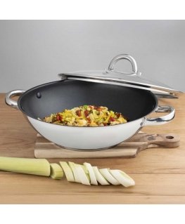 Storm 30 cm two-handled wok with lid AMBITION