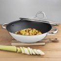 Storm 30 cm two-handled wok with lid AMBITION Storm 30 cm two-handled wok with lid AMBITION