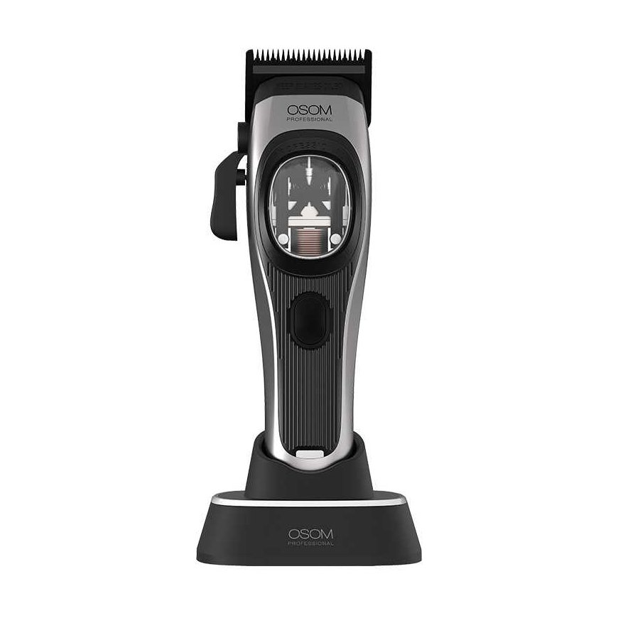 Professional hair clipper OSOM Professional PRIME Cordless Hair Clipper OSOMP01GR, gray