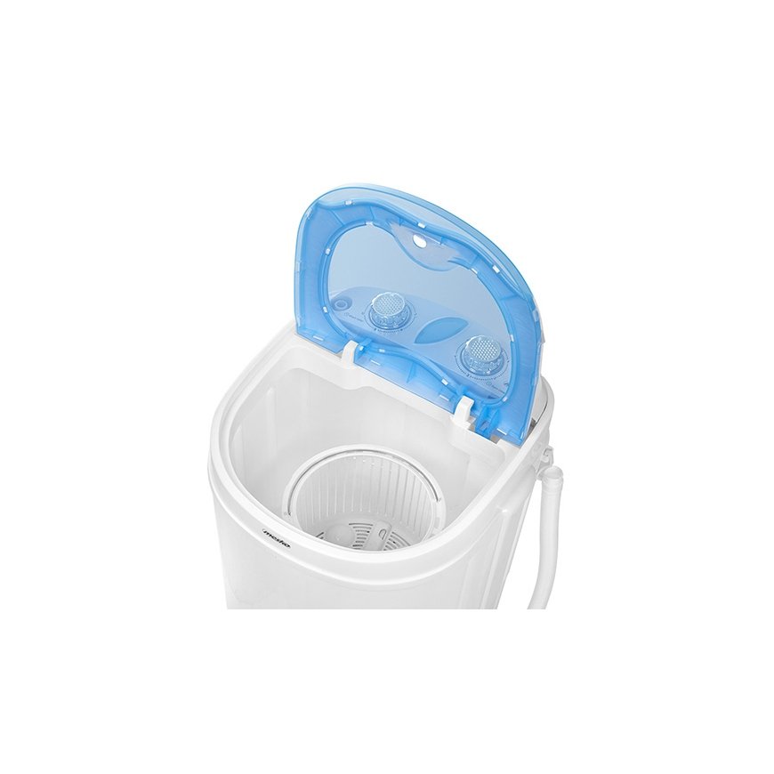 Mesko Home MS 8053 skalbimo mašina Pakraunama iš viršaus 3 kg Mėlyna, Balta – 4