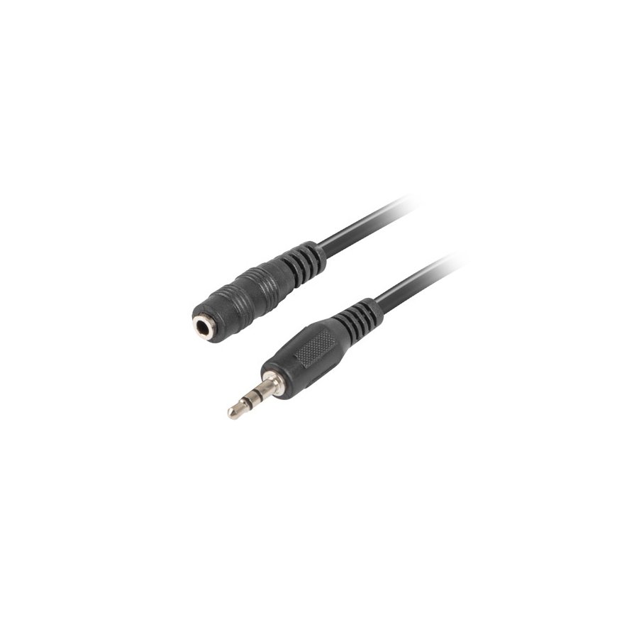 Lanberg CA-MJFJ-10CC-0015-BK audio cable 1.5 m 3.5mm Black