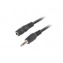 Lanberg CA-MJFJ-10CC-0015-BK audiokaapeli 1,5 m 3.5mm musta Lanberg CA-MJFJ-10CC-0015-BK audiokaapeli 1,5 m 3.5mm musta